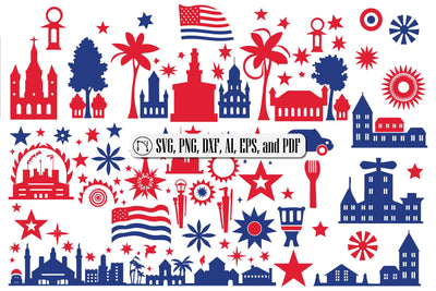 Cricut 4th of July Element SVG Bundle SVG MD JOYNAL ABDIN 