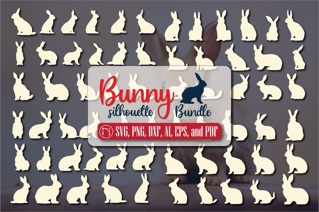 Cricut Bunny Silhouette SVG Mega Bundle SVG MD JOYNAL ABDIN 
