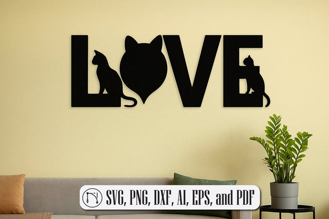Cricut Cats Wall Art Decor SVG cut file SVG MD JOYNAL ABDIN 