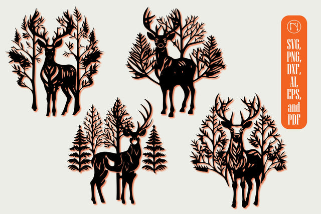 Cricut Christmas Animal SVG Bundle SVG MD JOYNAL ABDIN 