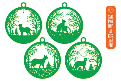 Cricut Christmas Animal SVG Bundle SVG MD JOYNAL ABDIN 