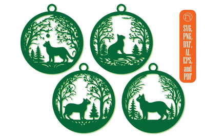Cricut Christmas Animal SVG Bundle SVG MD JOYNAL ABDIN 