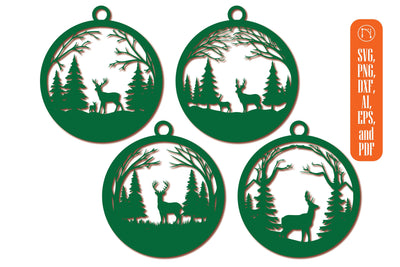 Cricut Christmas Animal SVG Bundle SVG MD JOYNAL ABDIN 