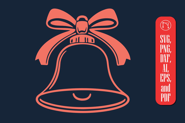 Cricut Christmas Bell SVG Cut File SVG MD JOYNAL ABDIN 