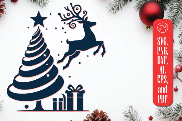 Cricut Christmas Decorative SVG Cut File SVG MD JOYNAL ABDIN 