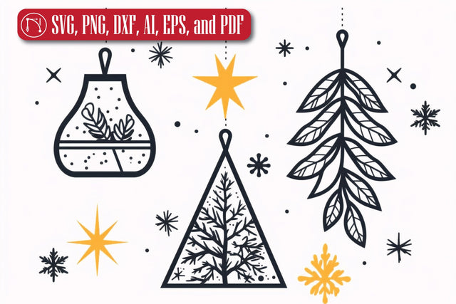 Cricut Christmas Earring SVG Bundle SVG MD JOYNAL ABDIN 