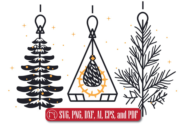 Cricut Christmas Earring SVG Bundle SVG MD JOYNAL ABDIN 