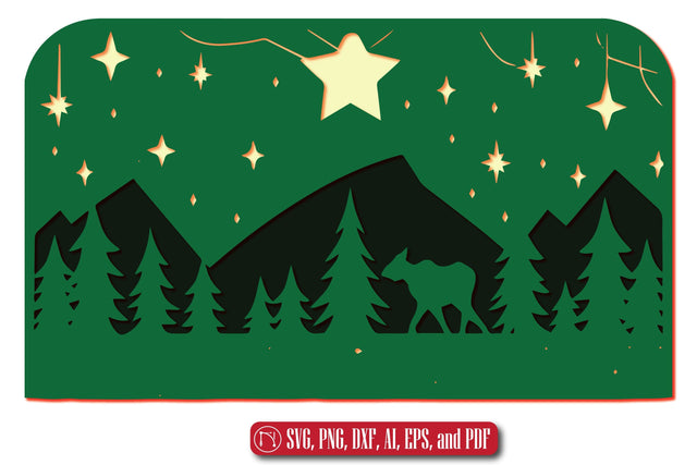Cricut Christmas Layer SVG Bundle SVG MD JOYNAL ABDIN 
