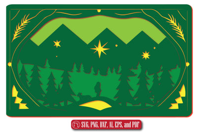 Cricut Christmas Layer SVG Bundle SVG MD JOYNAL ABDIN 