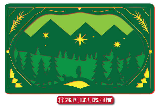 Cricut Christmas Layer SVG Bundle SVG MD JOYNAL ABDIN 