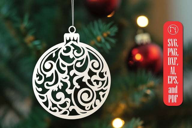 Cricut Christmas Ornament SVG cut file SVG MD JOYNAL ABDIN 