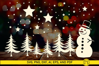 Cricut Christmas Ornament SVG Decor SVG MD JOYNAL ABDIN 