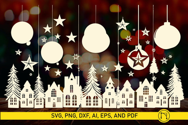 Cricut Christmas Ornament SVG Decor SVG MD JOYNAL ABDIN 