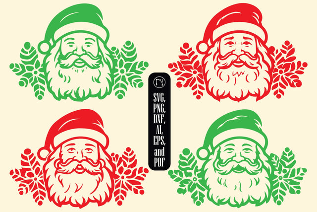 Cricut Christmas Santa SVG Bundle SVG MD JOYNAL ABDIN 
