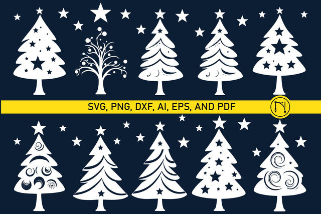 Cricut Christmas Tree SVG Bundle SVG MD JOYNAL ABDIN 