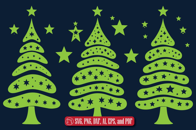 Cricut Christmas Tree SVG Bundle SVG MD JOYNAL ABDIN 