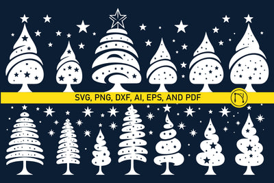 Cricut Christmas Tree SVG Bundle SVG MD JOYNAL ABDIN 