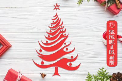 Cricut Christmas Tree SVG Cut File SVG MD JOYNAL ABDIN 
