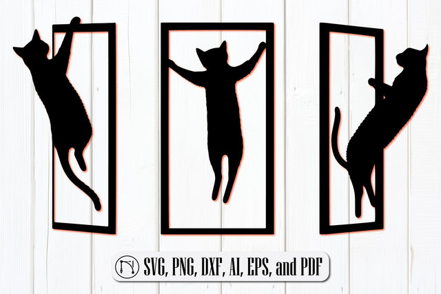 Cricut Door Frames with Cat SVG SVG MD JOYNAL ABDIN 