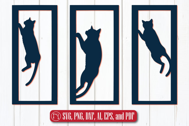 Cricut Door Frames with Cat SVG SVG MD JOYNAL ABDIN 