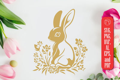Cricut Easter Bunny SVG cut file SVG MD JOYNAL ABDIN 