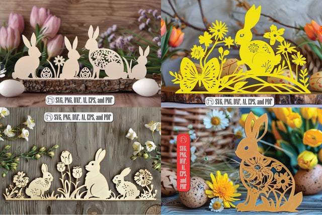 Cricut Easter Paper Cut SVG Bundle SVG MD JOYNAL ABDIN 