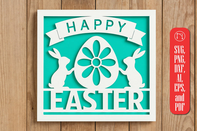 Cricut Easter Wall Decor SVG Cut File SVG MD JOYNAL ABDIN 