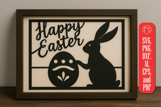 Cricut Easter Wall Decor SVG Cut File SVG MD JOYNAL ABDIN 