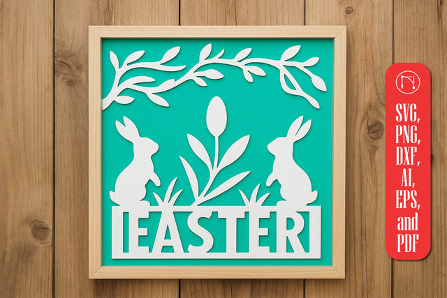Cricut Easter Wall Decor SVG Cut File SVG MD JOYNAL ABDIN 