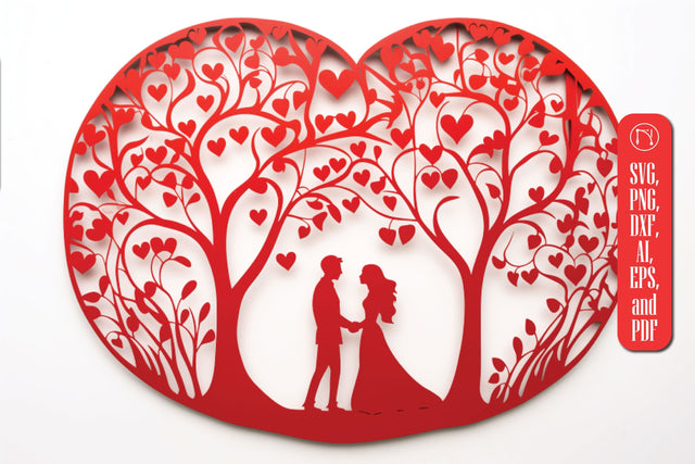 Cricut Flower Heart SVG Cut File SVG MD JOYNAL ABDIN 