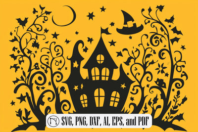 Cricut Halloween Ghost Home SVG SVG MD JOYNAL ABDIN 