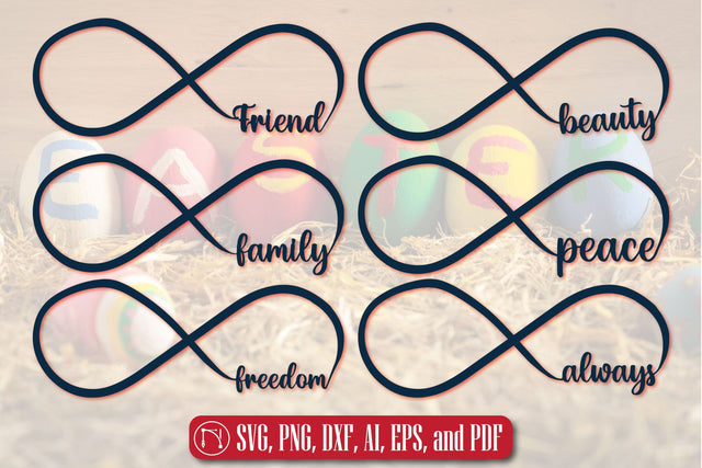 Cricut Infinity Symbol SVG Cut File SVG MD JOYNAL ABDIN 