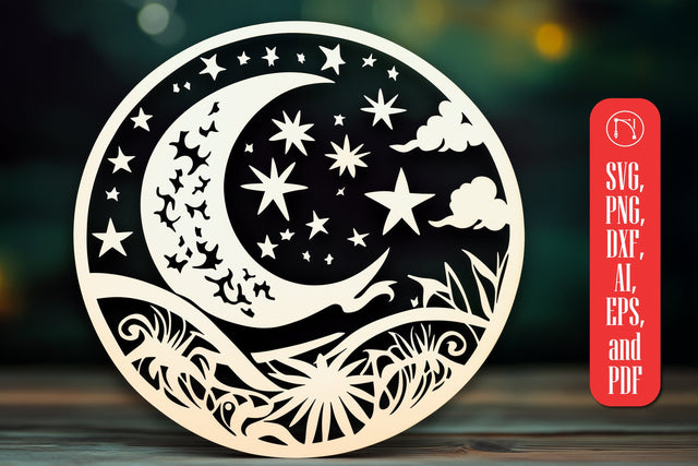 Cricut Magic and Celestial SVG Cut File SVG MD JOYNAL ABDIN 