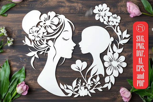 Cricut Mother’s Day SVG Cut File SVG MD JOYNAL ABDIN 