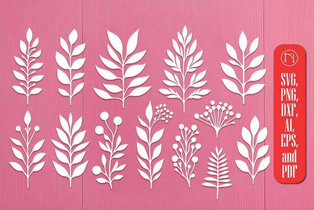 Cricut Natural Shapes Plant SVG Cut File SVG MD JOYNAL ABDIN 