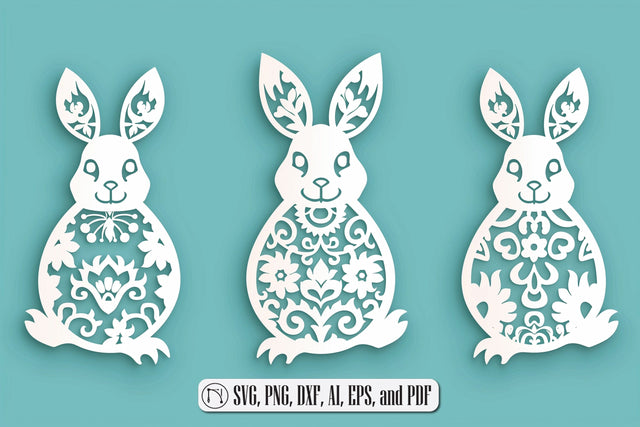 Cricut Paper Cut Easter SVG Bundle SVG MD JOYNAL ABDIN 