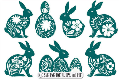 Cricut Paper Cut Easter SVG Bundle SVG MD JOYNAL ABDIN 
