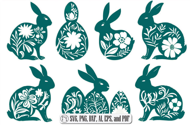 Cricut Paper Cut Easter SVG Bundle SVG MD JOYNAL ABDIN 