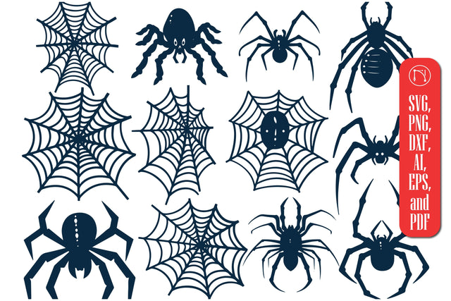 Cricut Spiderweb SVG Bundle SVG MD JOYNAL ABDIN 