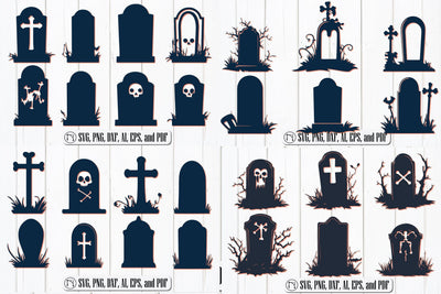 Cricut Tombstones SVG Bundle SVG MD JOYNAL ABDIN 