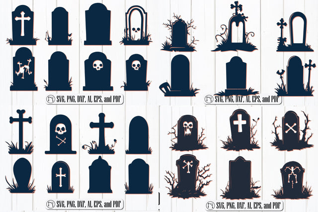 Cricut Tombstones SVG Bundle SVG MD JOYNAL ABDIN 
