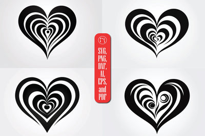 Cricut Valentine Heart SVG Bundle SVG MD JOYNAL ABDIN 