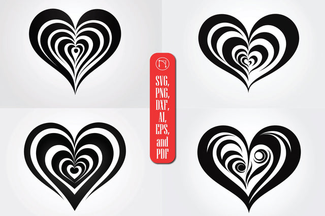 Cricut Valentine Heart SVG Bundle SVG MD JOYNAL ABDIN 