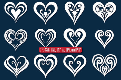 Cricut Valentine Heart SVG Bundle SVG MD JOYNAL ABDIN 