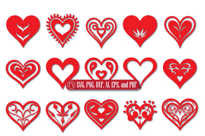 Cricut Valentine Heart SVG Bundle SVG MD JOYNAL ABDIN 
