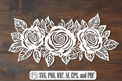 Cricut Valentine Rose SVG cut file SVG MD JOYNAL ABDIN 