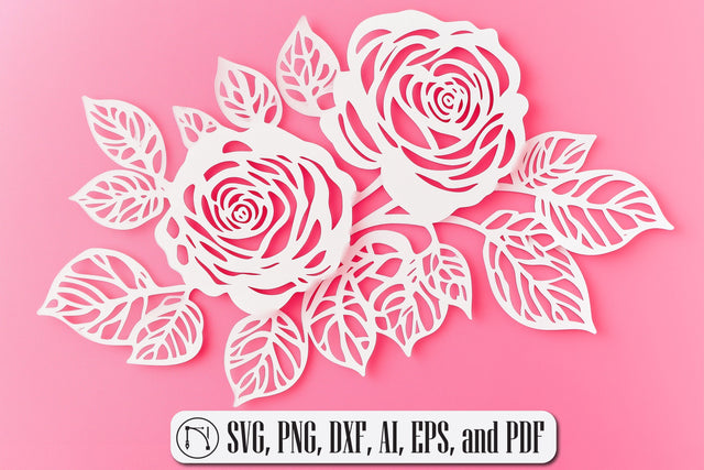 Cricut Valentine Rose SVG cut file SVG MD JOYNAL ABDIN 