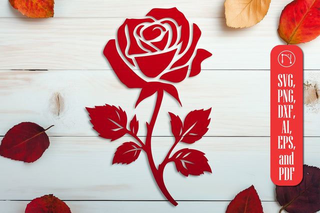 Cricut Valentine Rose SVG cut file SVG MD JOYNAL ABDIN 