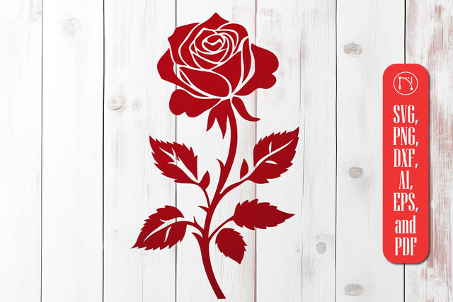 Cricut Valentine Rose SVG cut file SVG MD JOYNAL ABDIN 