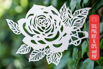 Cricut Valentine Rose SVG cut file SVG MD JOYNAL ABDIN 